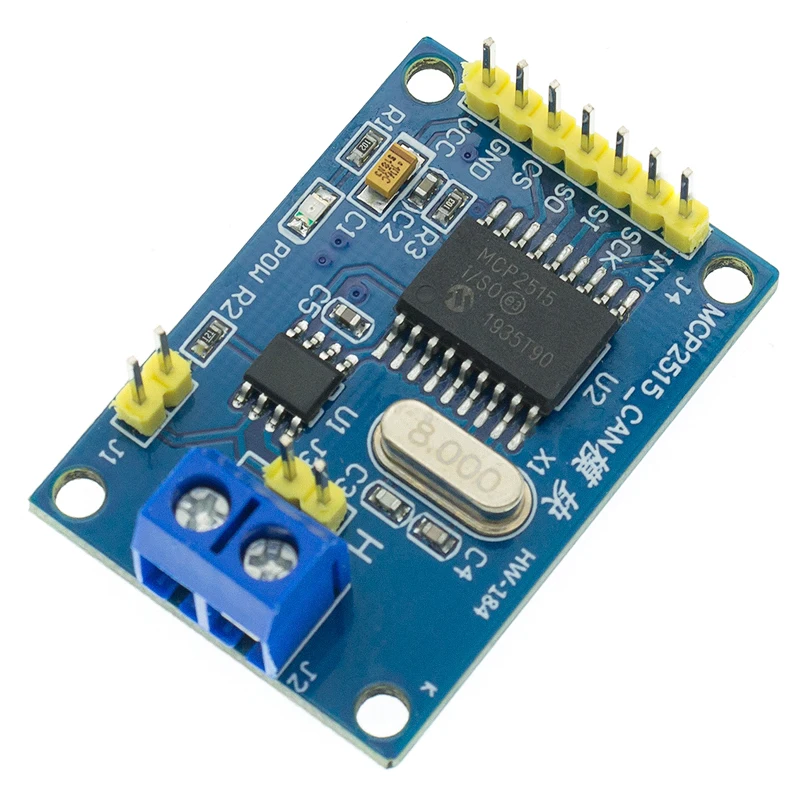 SAMIROB MCP 2515 CAN Bus Treiber Modul Bord TJA 1050 Empfänger SPI Für 51 MCU ARM Controller Interface Modul Für Arduino DIY Kit – Detail 1