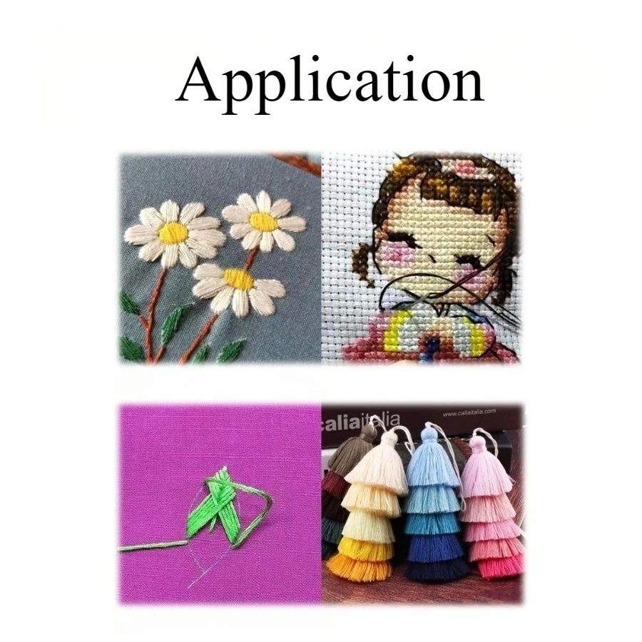 Embroidery thread Cross Stitch Thread 50/100/150/447 Colors for DIY Sewing Needlework Handicrafts