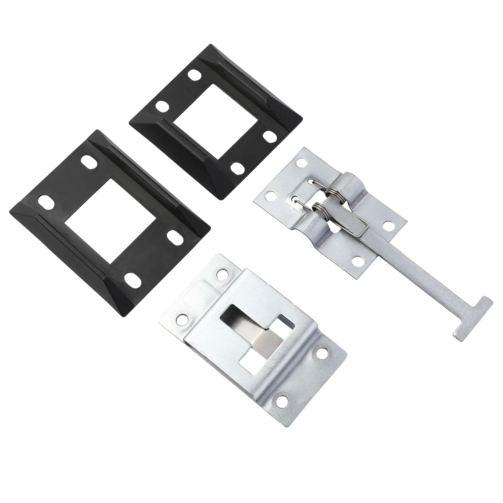 

WINOMO RV Trailer Door Latch Carbon steel galvanized T-Style Catch Trailer Door Latch for Camper