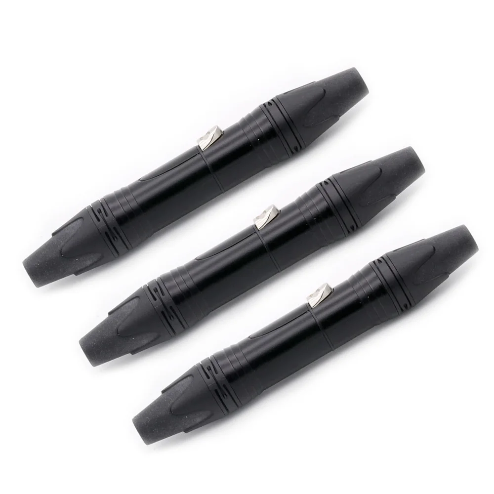 3/4/5Pins XLR Female/Male Plug MIC Cable Wire Connectors Nickel Plated Microphone Jack Socket Black 10pcs/lot, wire connector terminals,wire connector,electrical connectors,electrical connector,cable connector,banana plugs,audio jack socket