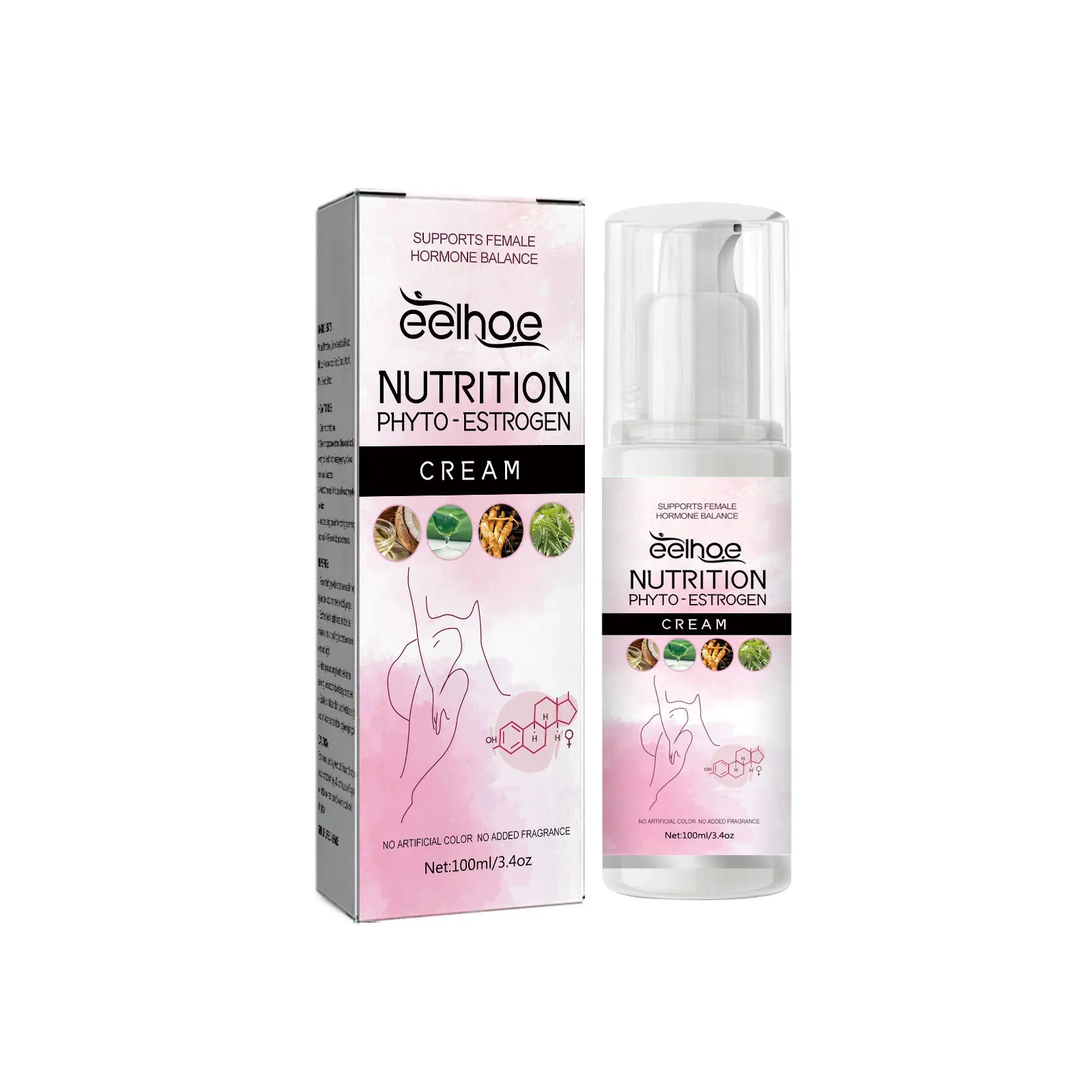 Menopause Treatment Cream Regulate Progesterone Balance Hormone Levels Reduce Fatigue Improve Emotion Estrogen Relief