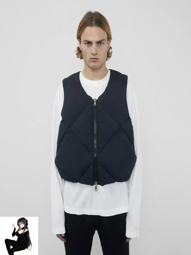 ジャケット・アウター Cole Buxton Down Quilted Vest Cole Buxton Men's Down Quilted Vest in Black Cole Buxton