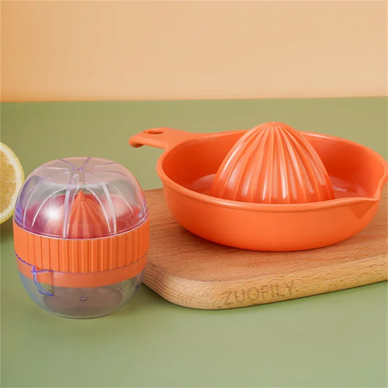Manual Portable Citrus Juicer Kitchen Tools Plastic Orange Lemon Squeezer Fruit Juicer Extractor Machine Kitchen Accessories