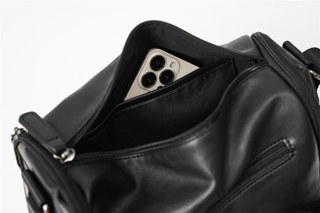 Borsa a tracolla da uomo nuova Borse a tracolla Borsa a tracolla casual da esterno Borsa quadrata piccola alla moda per uomo bolso мужɔмки на п Sìч® - immagine 6