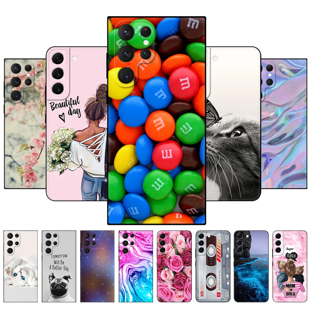 Per Samsung Galaxy S22 | S22 + | Custodia S22 Ultra 5G Per Samsung S22 Plus Cover Posteriore Per Telefono Galaxy 22 S 22 Borsa Paraurti Custodia In Tp