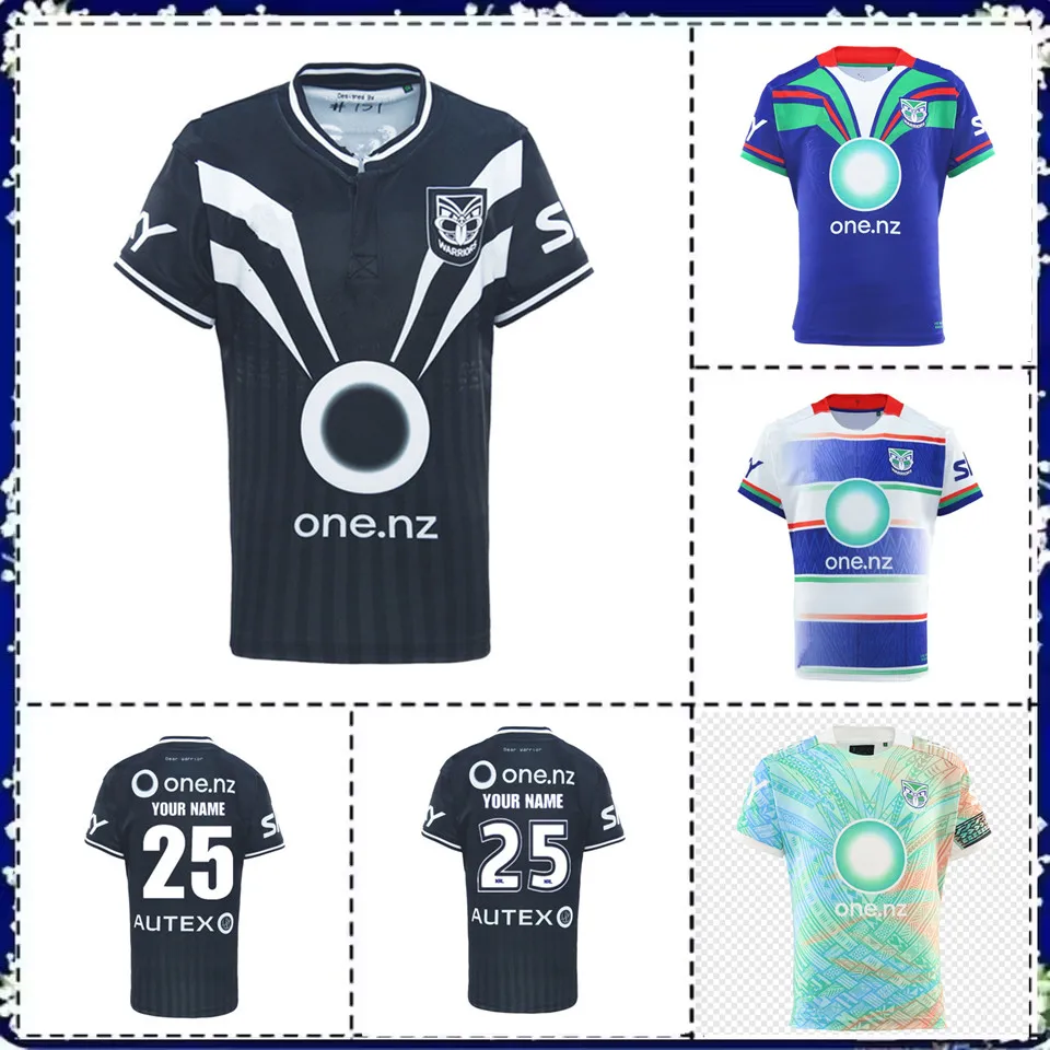 Warriors 2025 Dear Warrior Rugby Jersey 2025 NEW ZEALAND WARRIORS MEN'S TRAINING TEE SHIRT SINGLET SHORTS Size:S-5XL