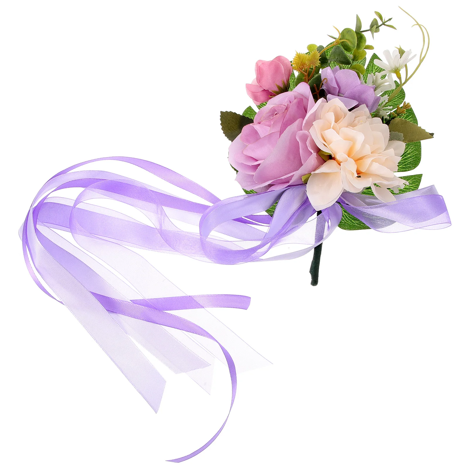 

Artificial Wedding Chair Flower Chair Back Simulate Flower Decoration Prop