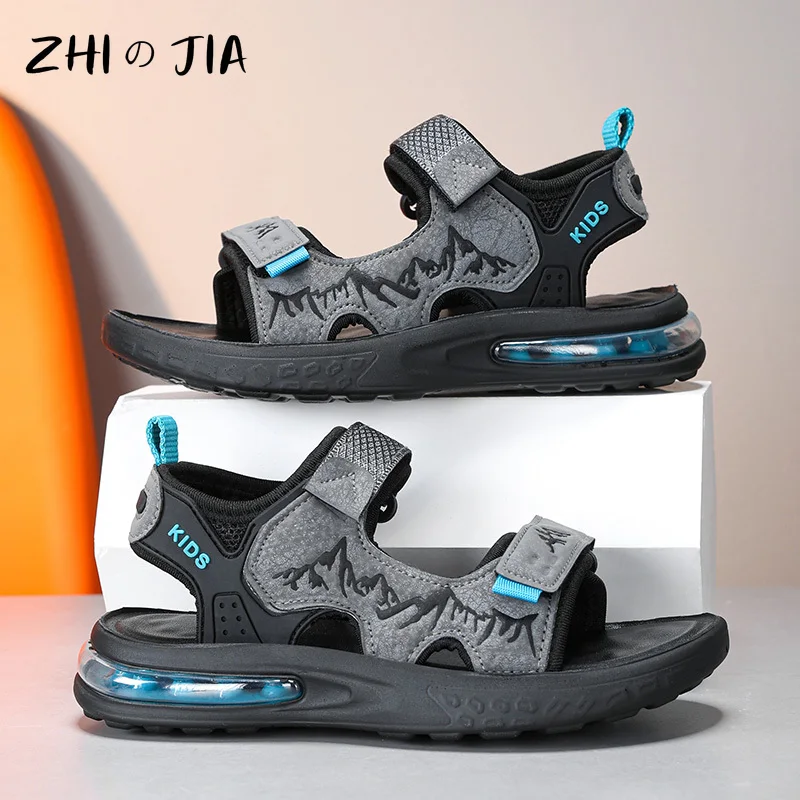 Children Sports Sandals Boys Open Toe Air Cushion Water Beach Shoes Youth Slippers baby shoes kids shoes children sandals kids sandals beach shoes