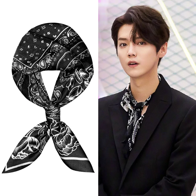 Men's Scarf Tie Styles Scarf Styles How To Tie A Square Neck