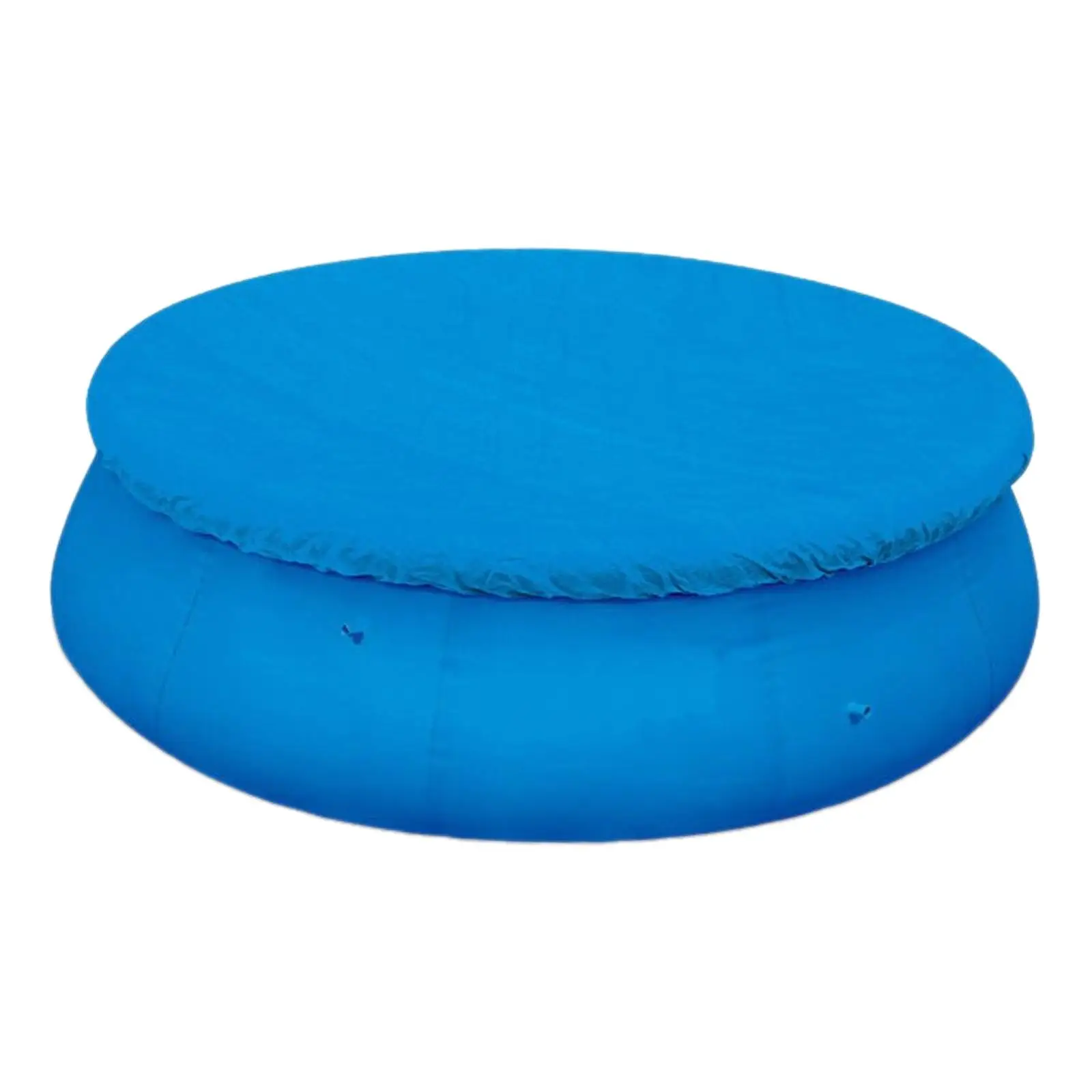 Round Pool Cover PE Dustproof Round Frame Swimming Pool Cover for Garden Swimming Pool Cover Family Pool Cover Outdoor Paddling