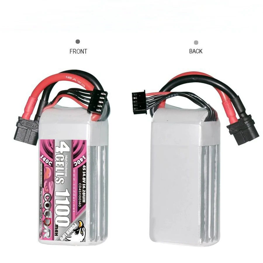 CD4S1100140 1100MAH 4S 14,8 V 140C модель воздушная фотосессия литиевая батарея