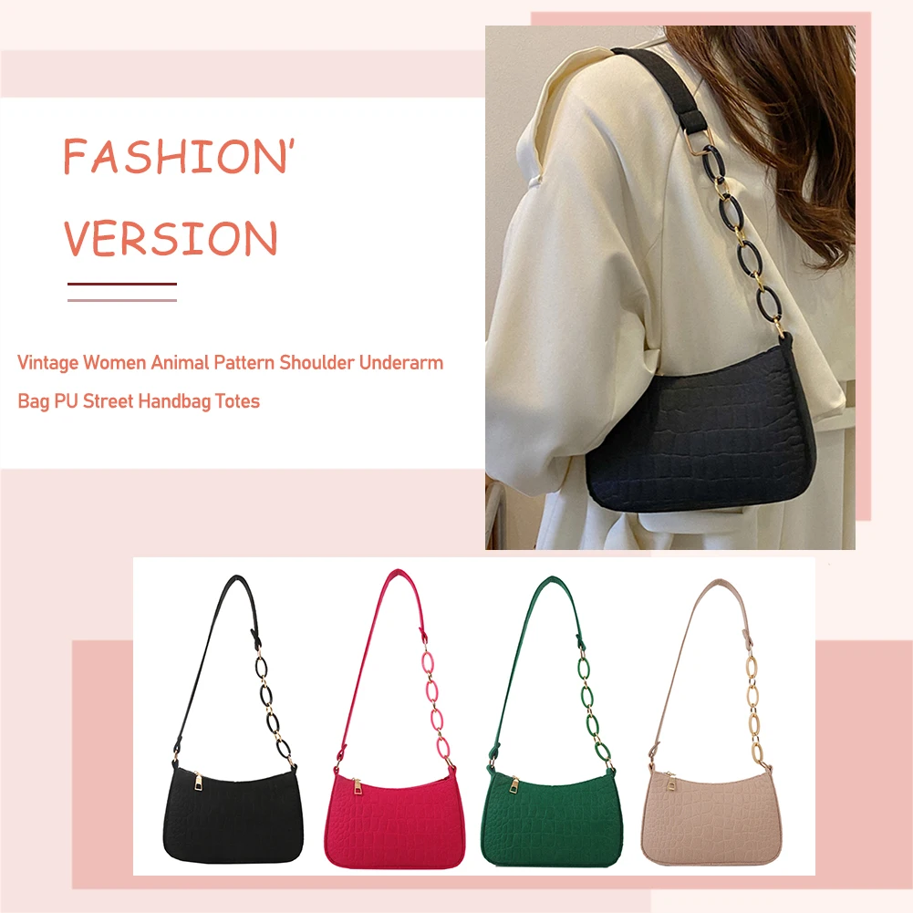 2023 New Casual Texture Retro Chain One Shoulder Underarm Bag Luxury  Designer Handbag Bags for Women Fashion Bolsos Para Mujer - AliExpress