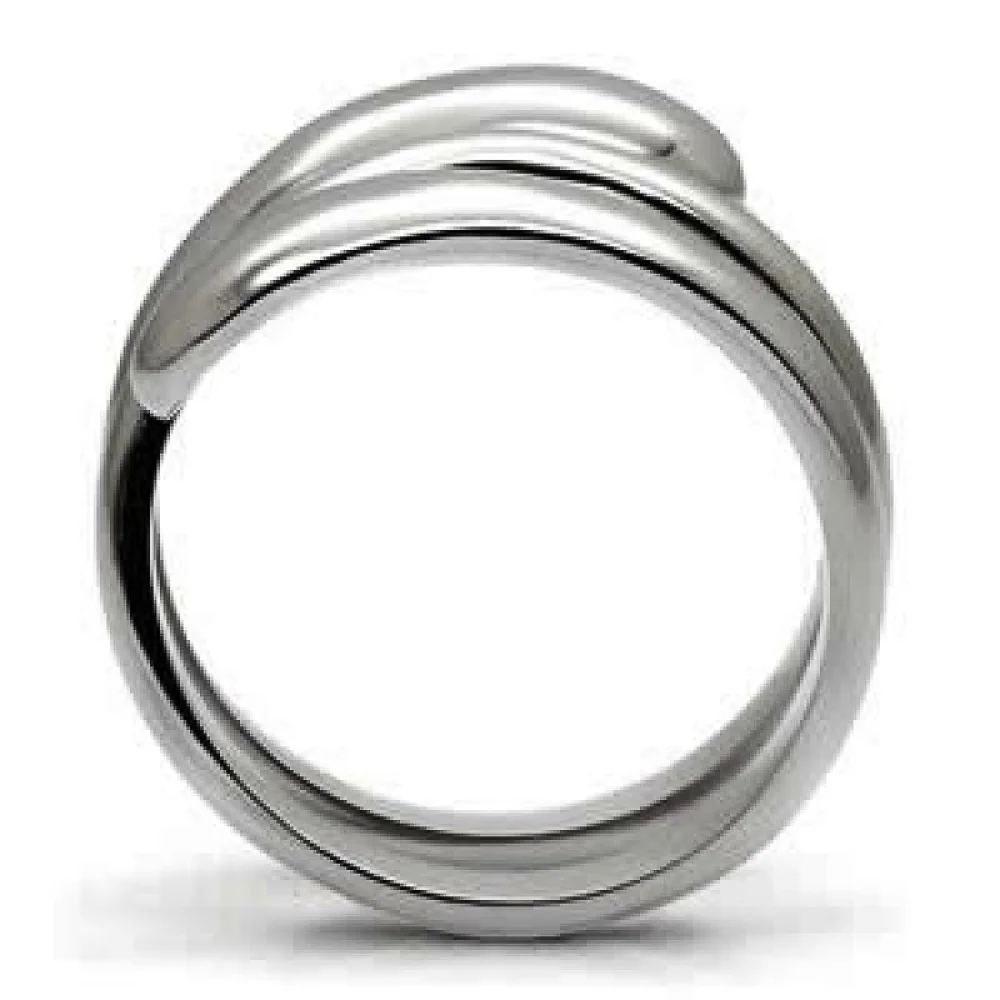 Finger Ring Simple and fashionable geometric shape alloy women's ring Size 5-10