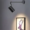 LED Wall Lamp for Picture Lighting Adjustable Telescopic Long Arm Spotlights Gallery Exhibition Wall Mounted Wall Sconce Light 3