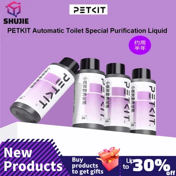 PETKIT Purificazione Liquido Intelligente Automatico Autopulente Lettiera per gatti Deodorante autopulente Facile da trasportare Uso per WC per gatti