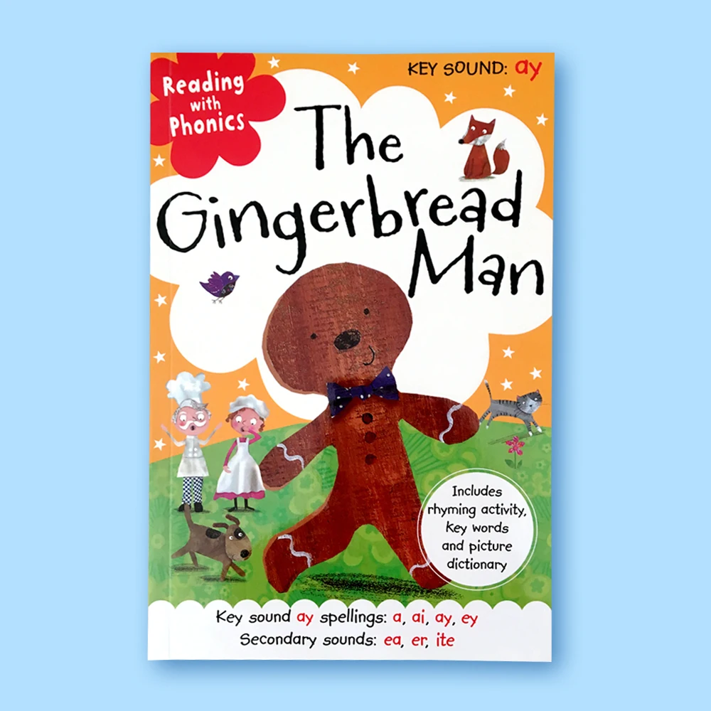 20 Books/Set Phonics Fairy Tale English Picture Book Little