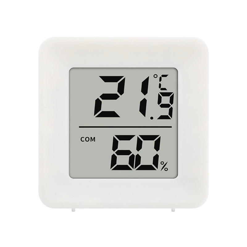 

co530 LCD Digital Thermometer Hygrometer High Accuracy Temperature Humidity Detector Meter Self-adhesive Detect Meter
