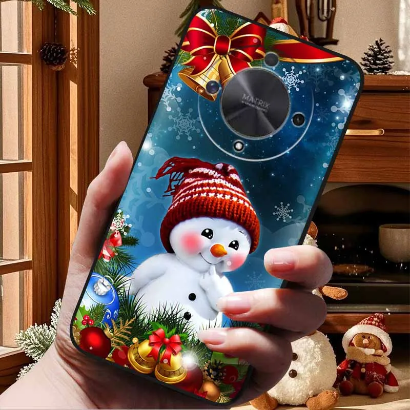 Festive Christmas Soft TPU Silicone Phone Case