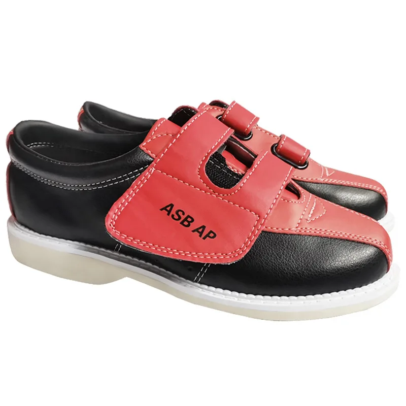 Bowling Shoes For Men Women Professional Sneakers Sports Shoes Couple Models Breathable Leather 29-46 Large Size
