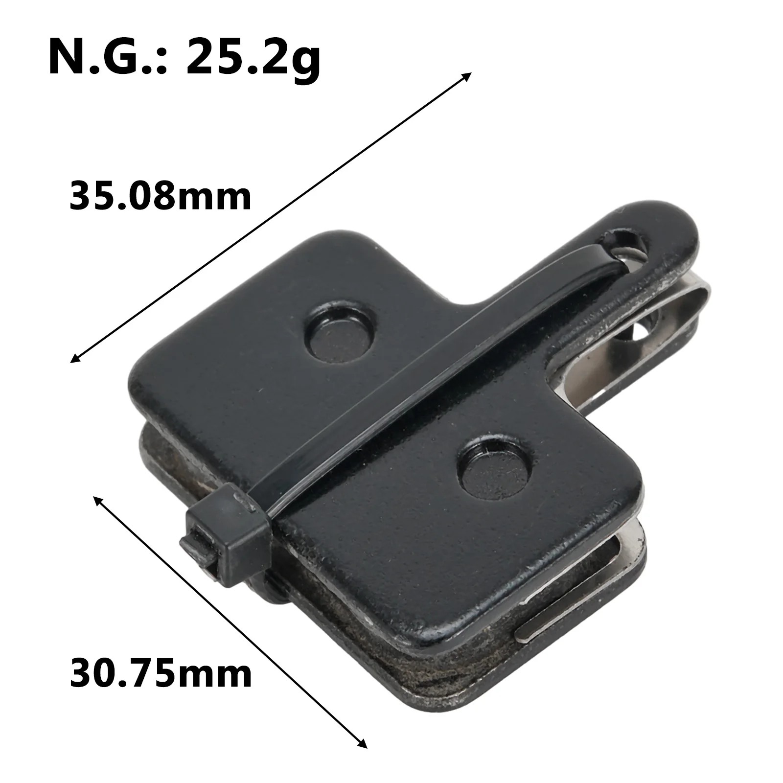 Bicycle Disc Brake Pads 2pcs For Zoom Hydraulic Brake Pads Resin Disc Brake Pads 35x30.5mm Scooters Accessories For MT200/M315/M355/M395/M446 Scooters bicycle disc brake pads brake pads bike brake pads