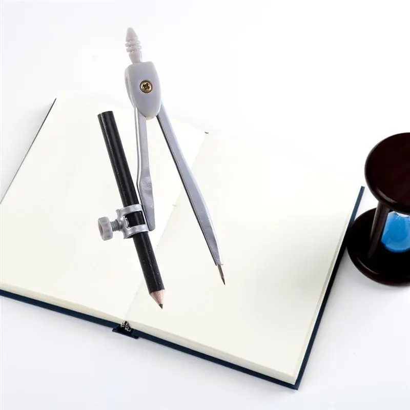 Drawing Compass Compass Geometry Drawing Protractor Drafting Tool Metal Set Precision Math Tools Woodworking Circle Kids Students Maths Scribe