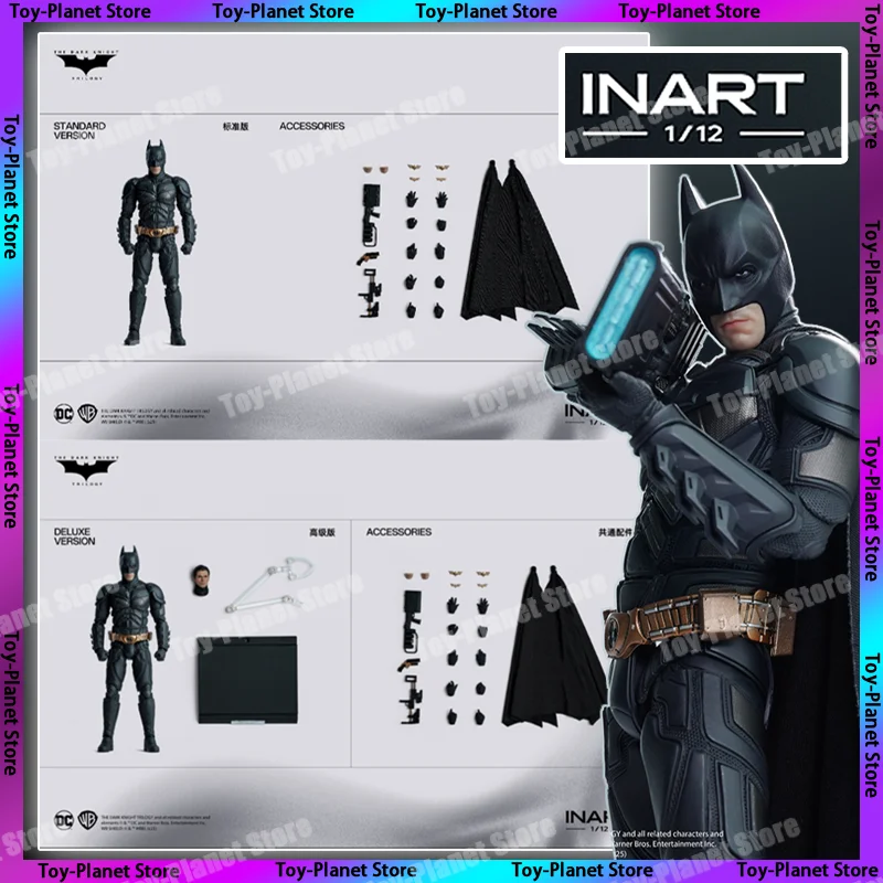 在庫あり INART Studio バットマン DC ダークナイトトリロジー 1/12