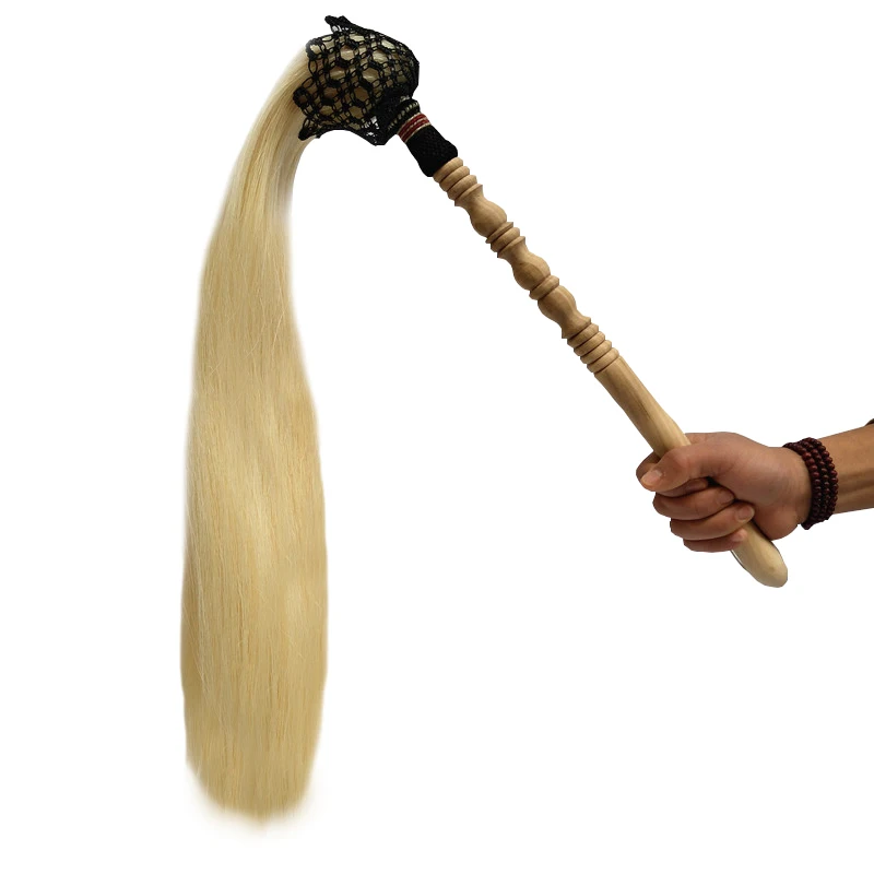 Description Picture 3 of itemTaiji Articles Brushing Dust True Ponytail Taoist Props Outdoor Martial Arts Practice Traditional Performance Tools For theater