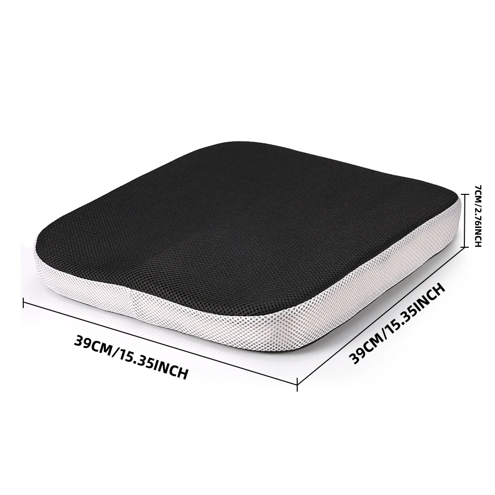 Advanced Comfort Seat Cushion - Anti slip Memory Cotton Cushion - Office Chair Car Seat Cushion - Relieve Back Pain and Sciatica 3