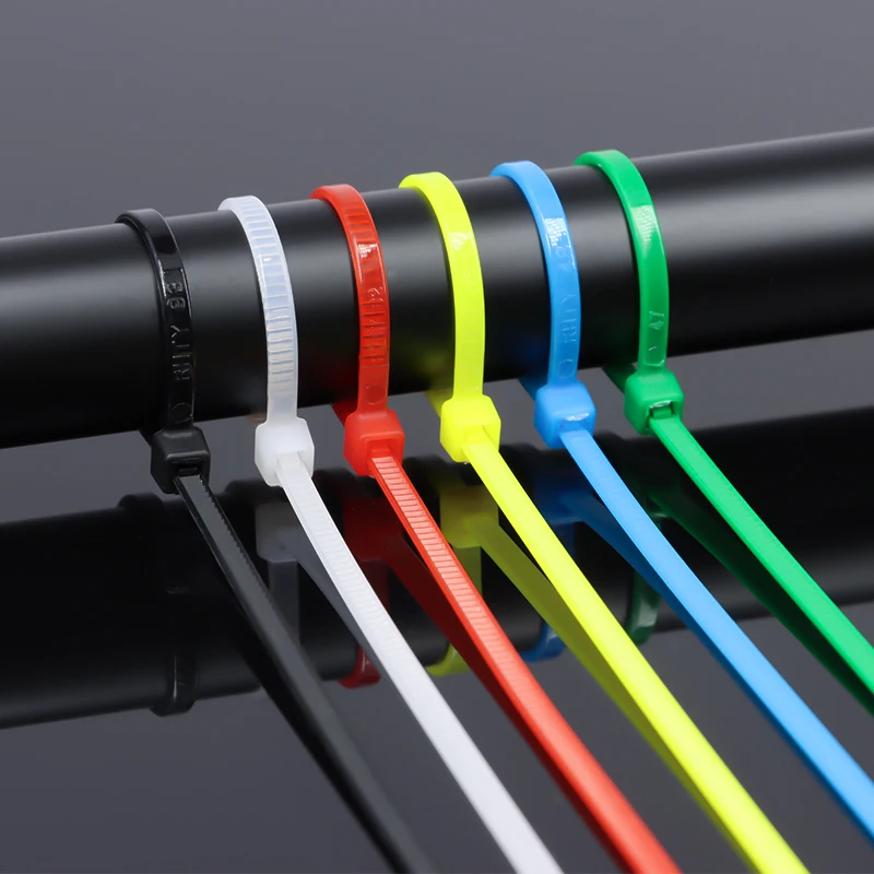 Kabelbinder Selbstsichernd, 254 Mm – 100 Stück, Bis 22 Kg Zugfestigkeit, Schwarz