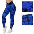 Tie dyed blue