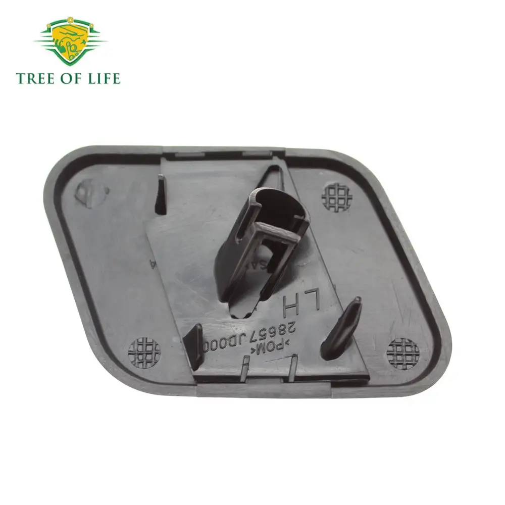 28658-JD000 28659-JD000 닛산 Qashqai J10 용 앞 범퍼 전조등 와셔 스프레이 노즐 커버 캡 2006 2007 2008 2009 2010