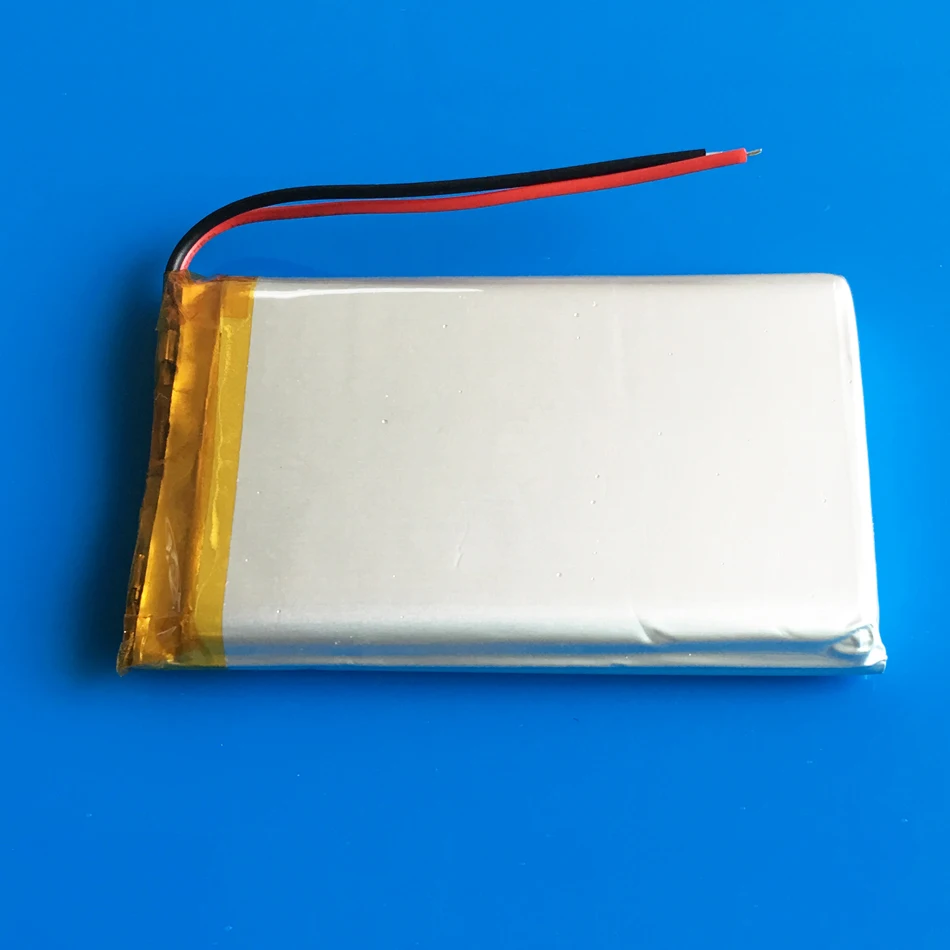 Pilha de Bateria Recarregável do Polímero do Lítio Banco do Poder do Lipo Vídeo Psp Portátil Mid Molhada Tabuleta Portátil pc 105080 3.7v 5000mah - Image 2