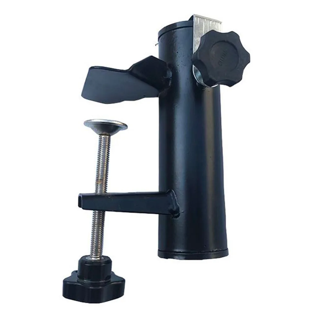 

Umbrella Clamp Umbrella Holder Easily Install For Square Railing Home Organizer Home Shelf Outdoor Umbrella Base