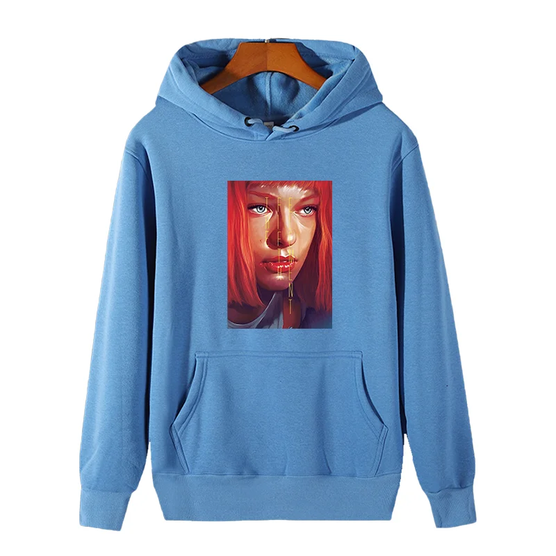 

The Fifth 5th Element Fifth Element Ruby Rodd Leeloo Korben Dallas Zorg graphic Hooded sweatshirts winter thick sweater hoodie