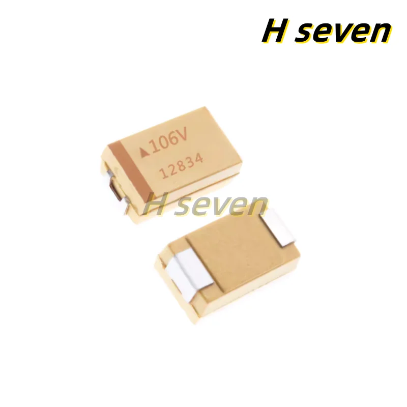 

Танталовый конденсатор 2917 SMD 7343 D Тип 35 в 10 мкФ ± 10% 106 в, тайd106k035rnj, 5 шт.