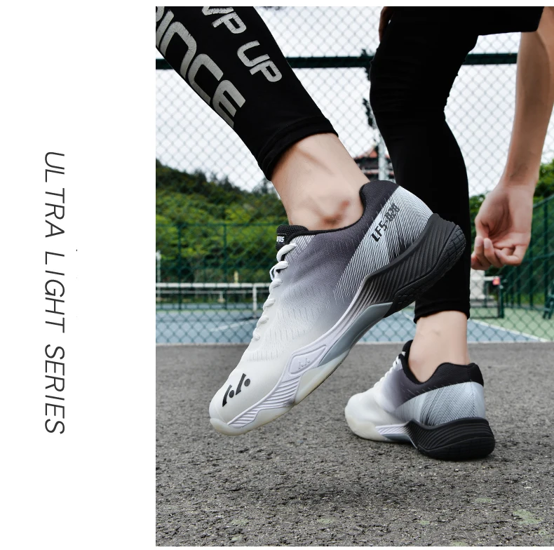 Neue professionelle Badmintonschuhe, Trainingsschuhe für Paare, rutschfeste, dämpfende Tennis- und Laufschuhe für Damen und Herren – Detail 9