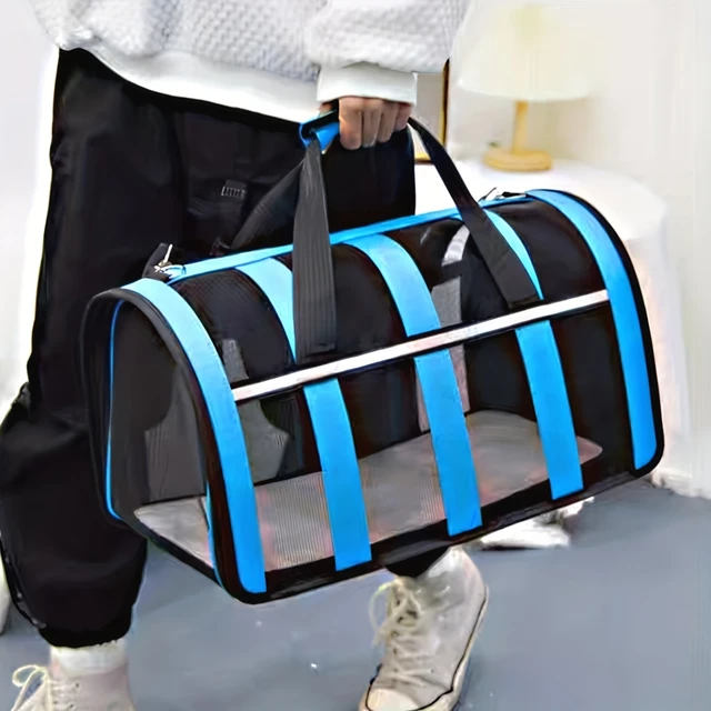 Dog Carrier, Cat Carriers, Airline Approved , For Small Medium Dogs Cats Puppies, Collapsible Soft Sided Travel Puppy Carrier Ba 1