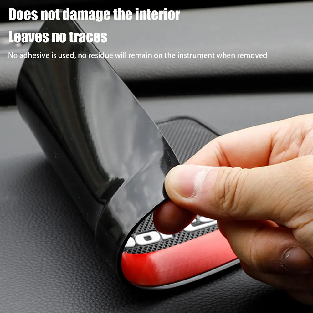Dashboard Nonslip Pad SUV Dash Anti-Slide Mat Car Interior Decor Anti-Slide Car Dash Pad For Cell Phones Keys Sunglasses