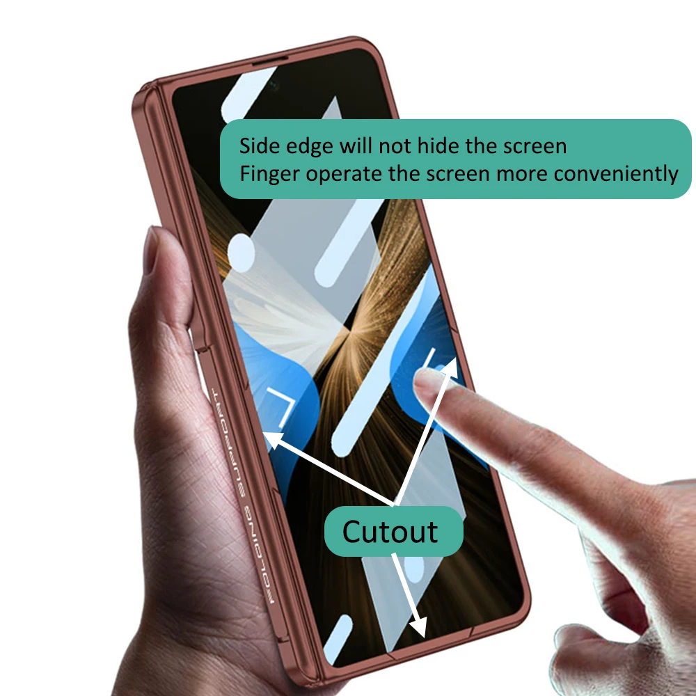 360-Degree Rotating Hinge Protector Case