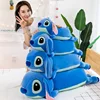 60/100cm Disney Lilo and Stitch Plush Toys Crouching Style Anime Plushie Stich Dolls Pillow Soft Stuffed Kids Christmas Gifts 6