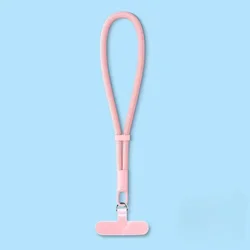 Adjustable Universal Phone Lanyard and Wrist Strap (Pink - A)