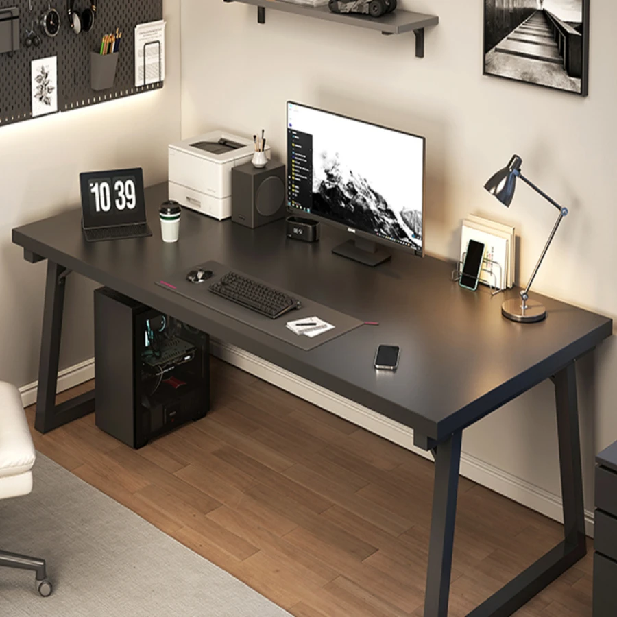 

Computer Desk Office Desk Double Long Table Student Study Desk Home Bedroom Workbench Reading Room Desks Escritorio Furniture