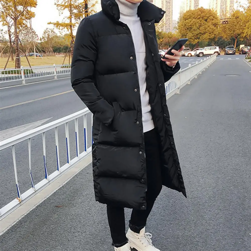 

Trendy Men Jacket Super Soft Men Outerwear Solid Color Zipper Pockets Windbreaker Windproof