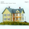 1pc 1:150 N Scale Model Dwelling House American Style Courtyard Model Scale Kit Building Material Diorama Train Railway Layout 1