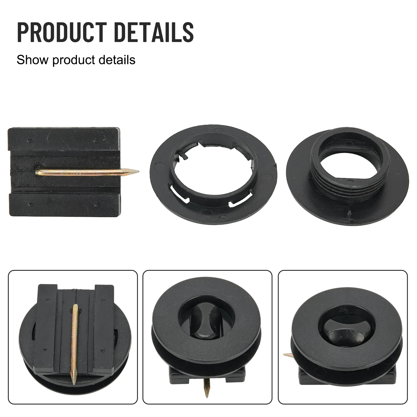 High Quality Brand New Durable Clips Easy To Install Tool Universal 4 Pcs Black EBay Motors Vintage Car&Truck Parts