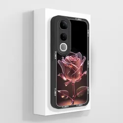 Cute Flower Camera Protection Soft Silicone Back Cover Case for Vivo V50 (TYB977)
