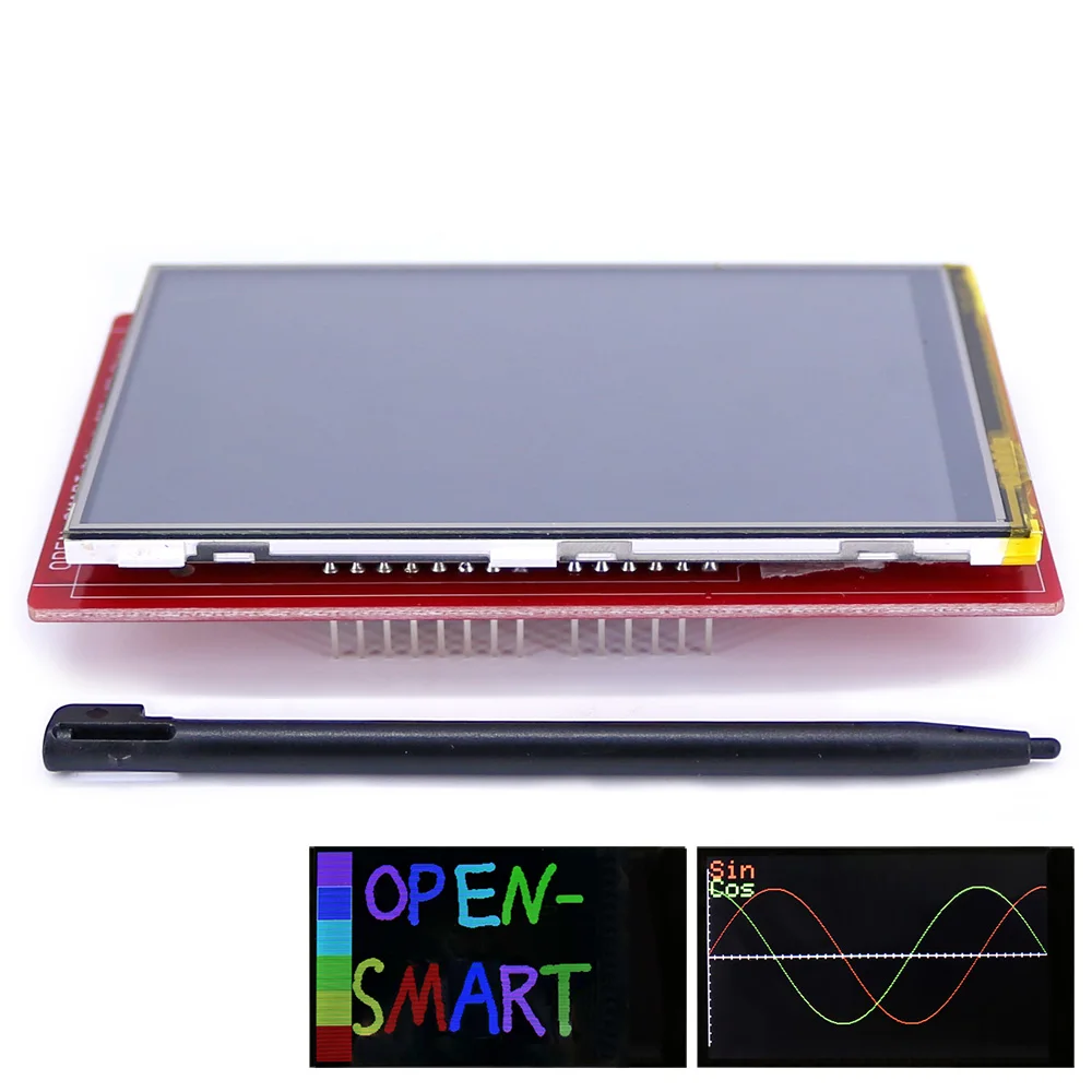 TFT LCD ÷  ŰƮ, ġ ũ º ũSD ī ,   TF ī, Mega2560, Arduino ȣȯ, 3.8 ġ