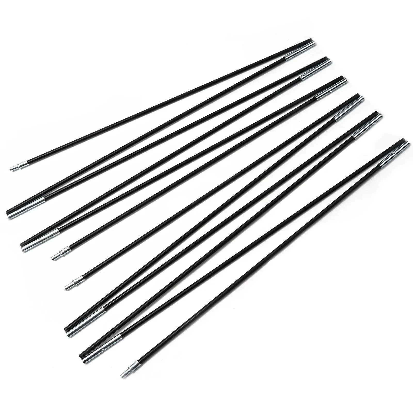 Tent Rod Portable Fiberglass Tent Pole Kit Suitable for Tents of 1 8 Residents