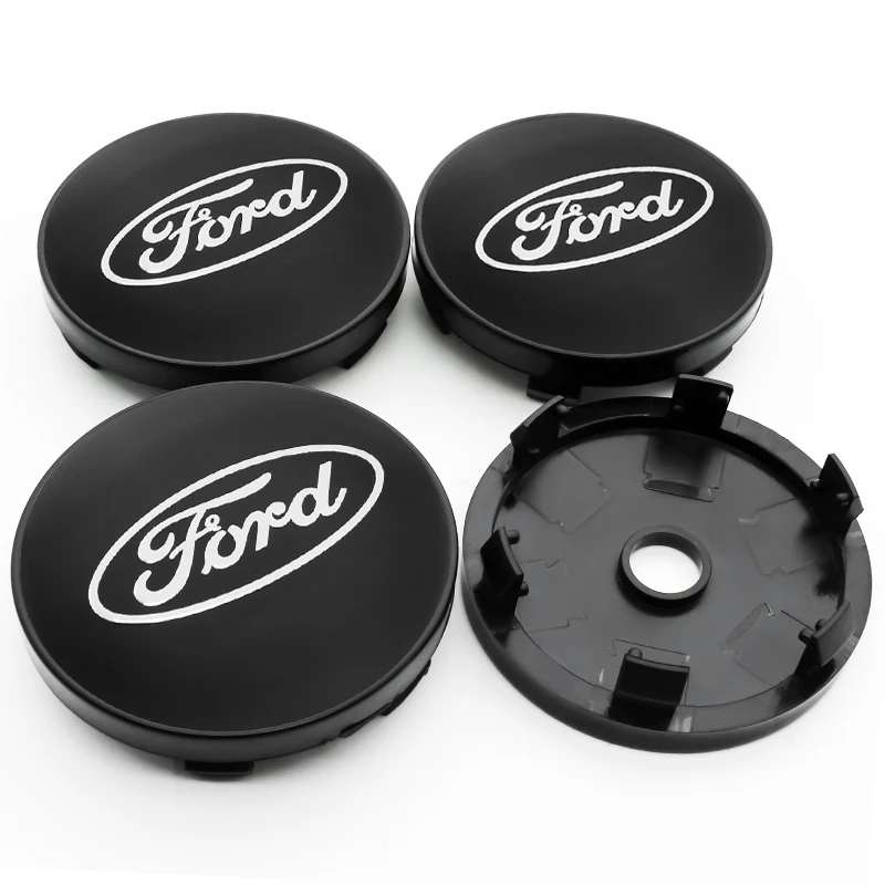 Set of 4 Premium Car Wheel Center Hub Cap Rim Cover Stickers, Multiple Sizes Available