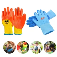 Kids Gardening Gloves Nitrile Coated Toddler Garden Gloves For Childrens Little Girls Boys Youth Handwork Non